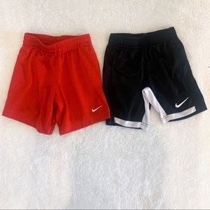 toddler Nike shorts  4t 2 pairs